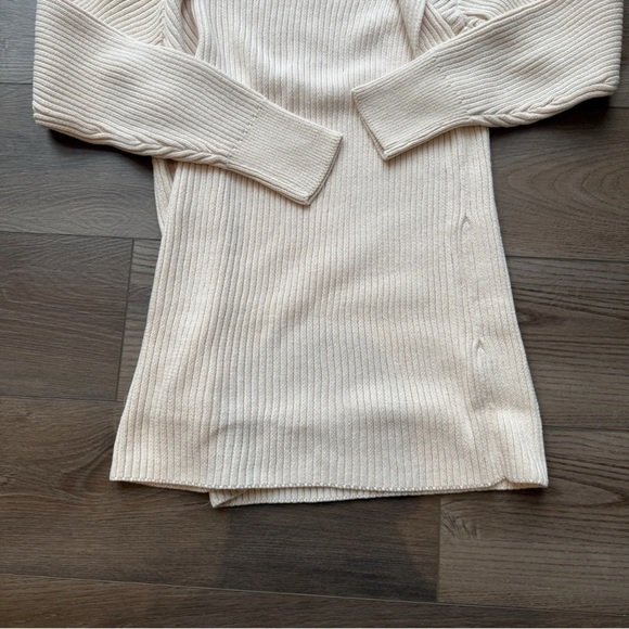 Free People Ivory Ribbed Tunic - Picture 3 of 8